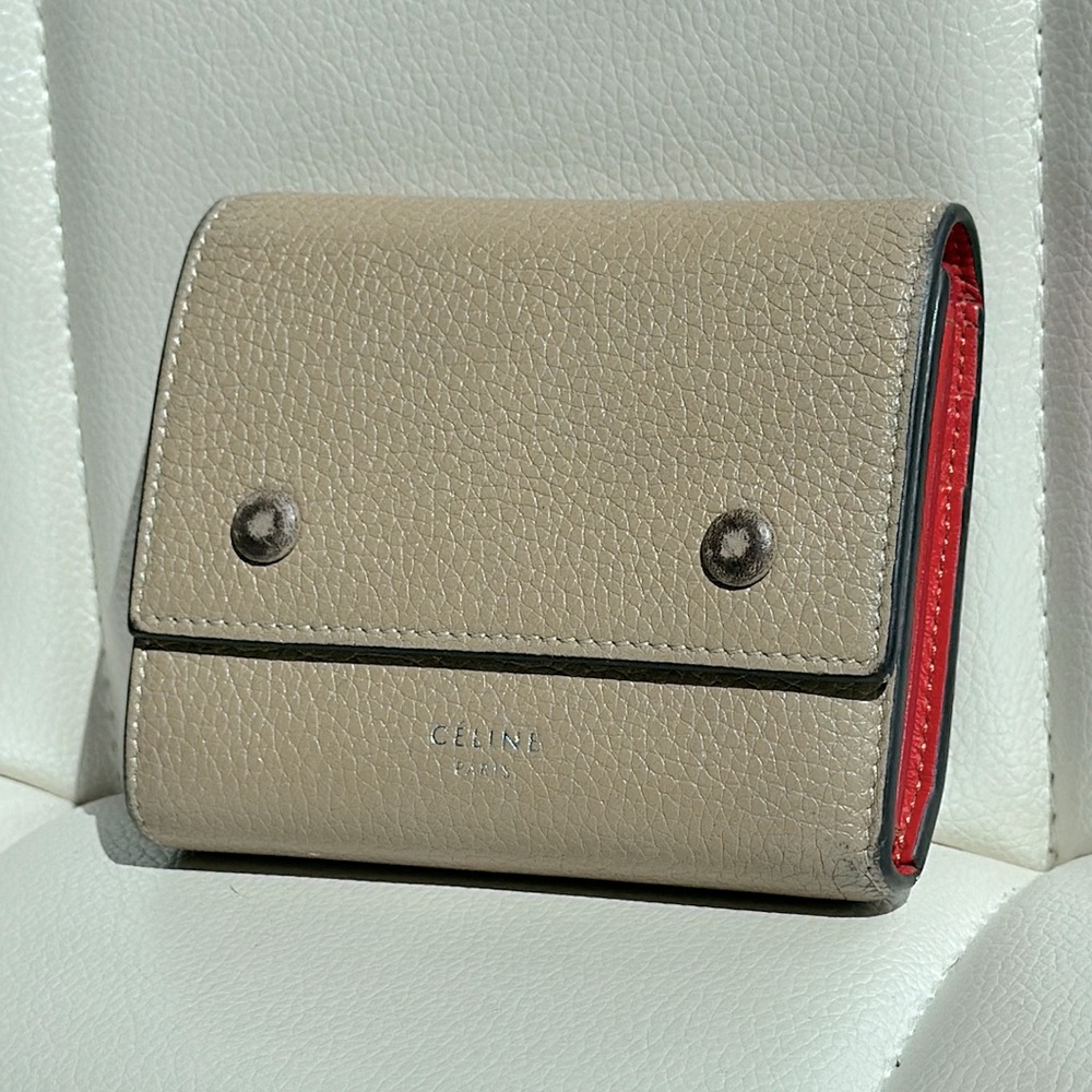 Celine Paris French wallet coin purse